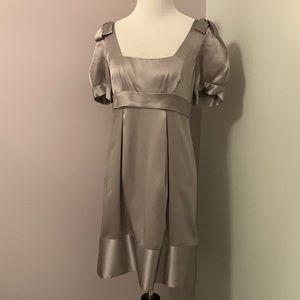 Rebecca Taylor Silk Dress Grey